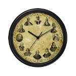 Pope Pius Clock - 10&quot; Wall Clock